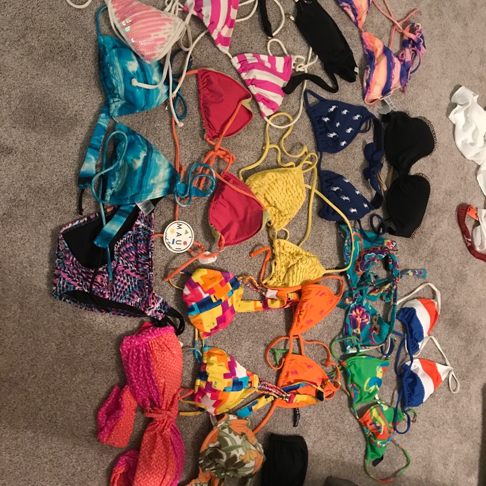 Bikini top lot Victoria’s Secret Ralph Lauren xs-l